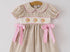 Turkey gingham smocked dress