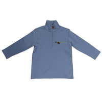 Kingston 1/4 zip pullover - blue