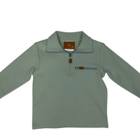 Kingston 1/4 zip pullover - Sage