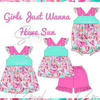 Girls just wanna have sun- Bubble