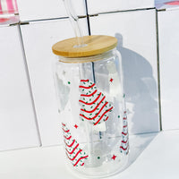 Clear Christmas cup