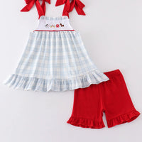 Girls Farm Short Set