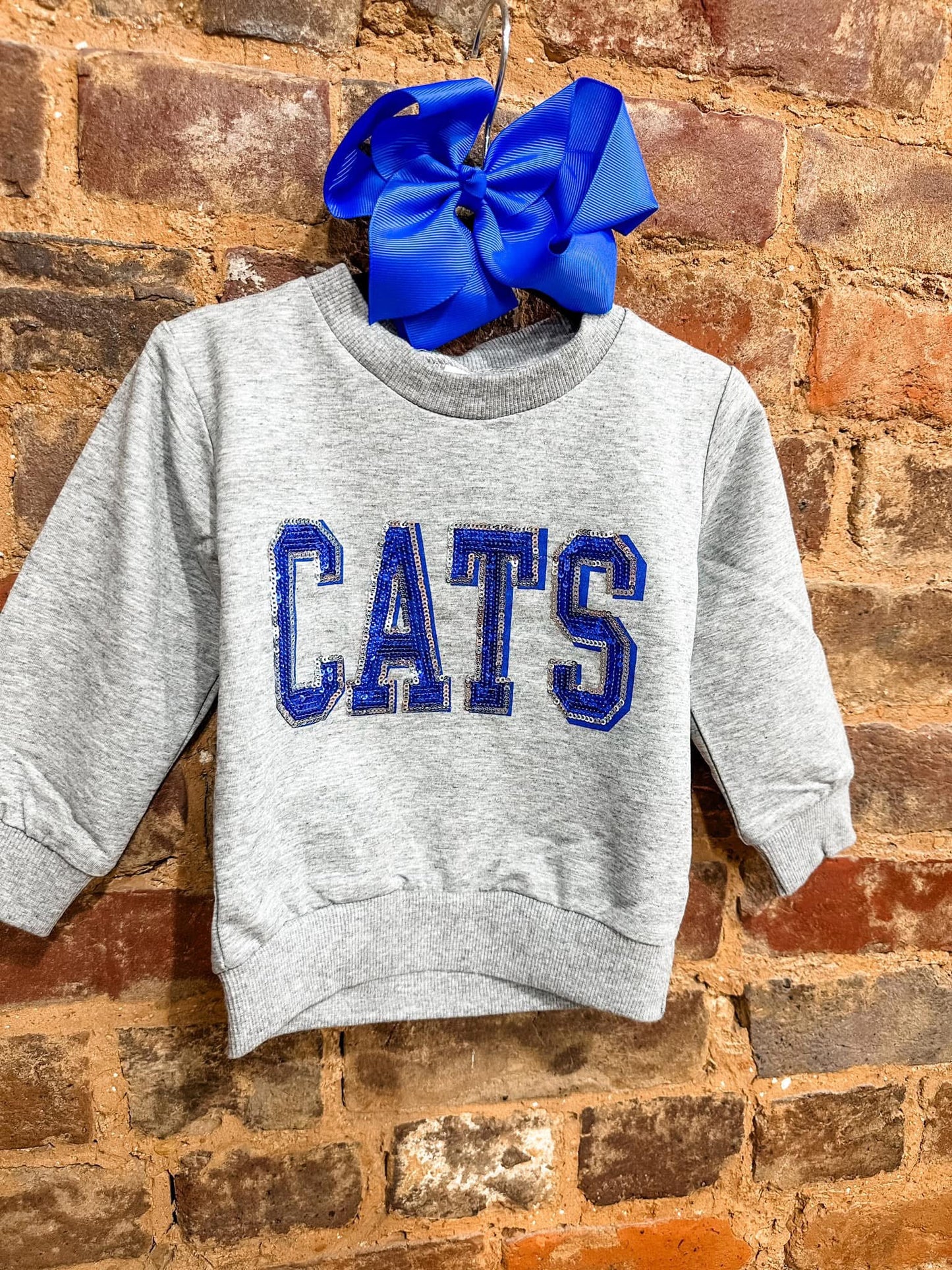 CATS sequin pullover