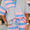 Cotton candy striped set