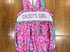 Daddy’s girl pink floral smock bubble