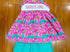 Daddy’s girl pink floral smock set