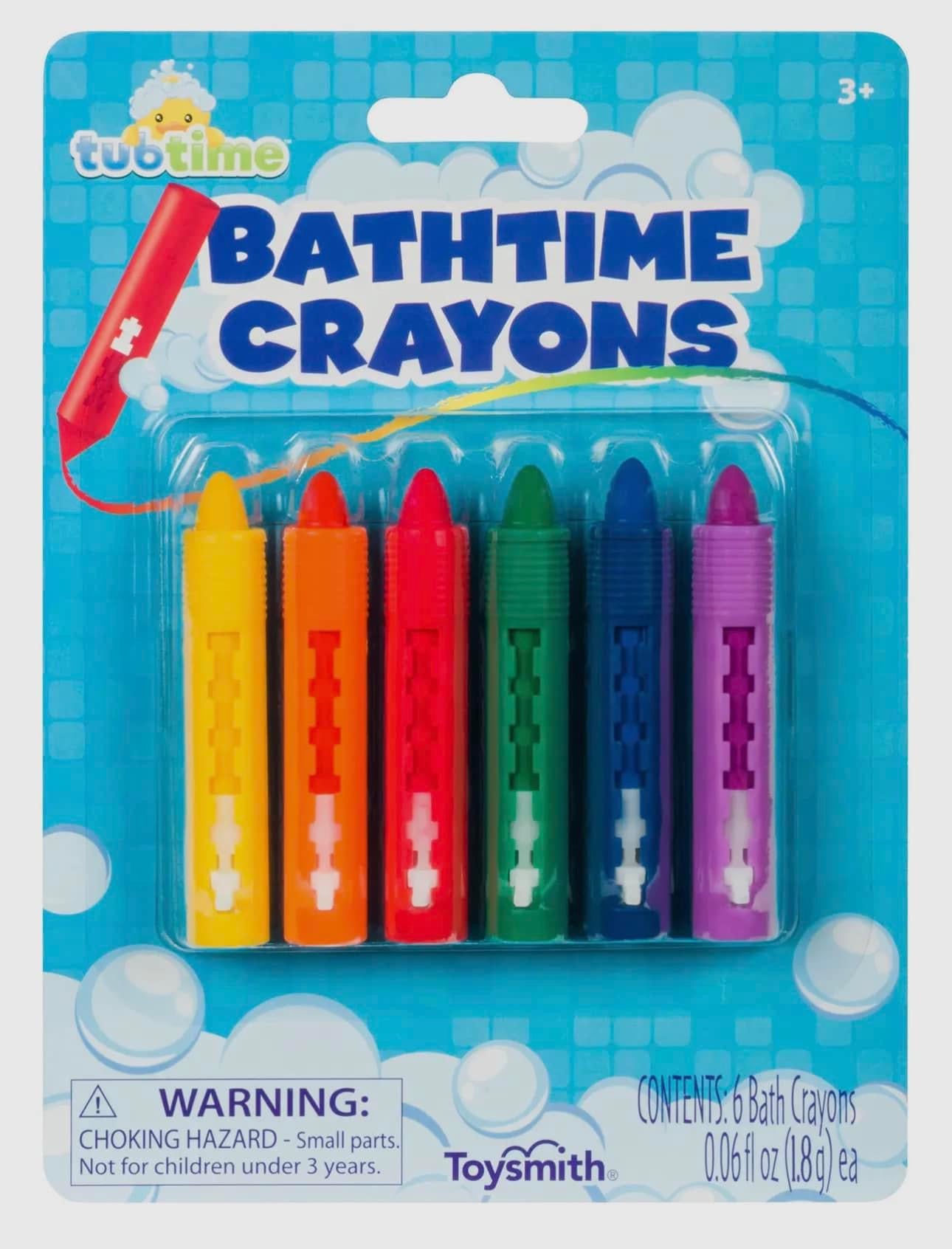 Bathtime crayons pack of 6