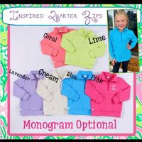 Athletic quarterzips
