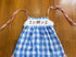 Smocked firework flag dress