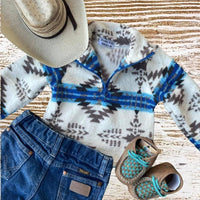 Boys Aztec Sherpa