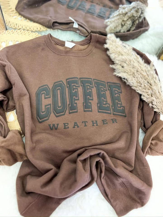 Coffee weather sweatshirt