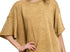 French Terry oversized top- camel