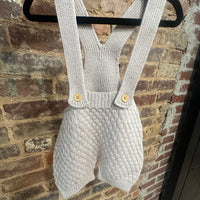 Knit overalls