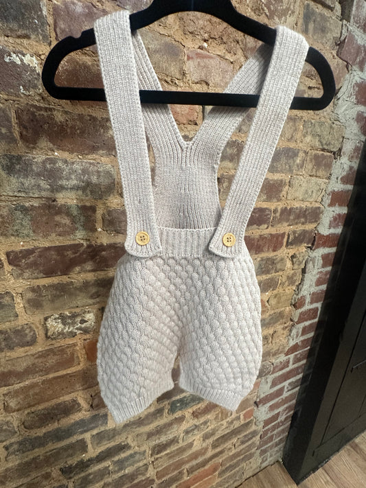 Knit overalls