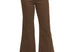 ACID WASHED HIGH WAIST PANTS- expresso