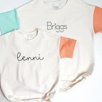 Colorblock bubble - embroidery me