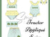 Boys tractor swim trunks