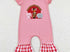 Girls farm romper