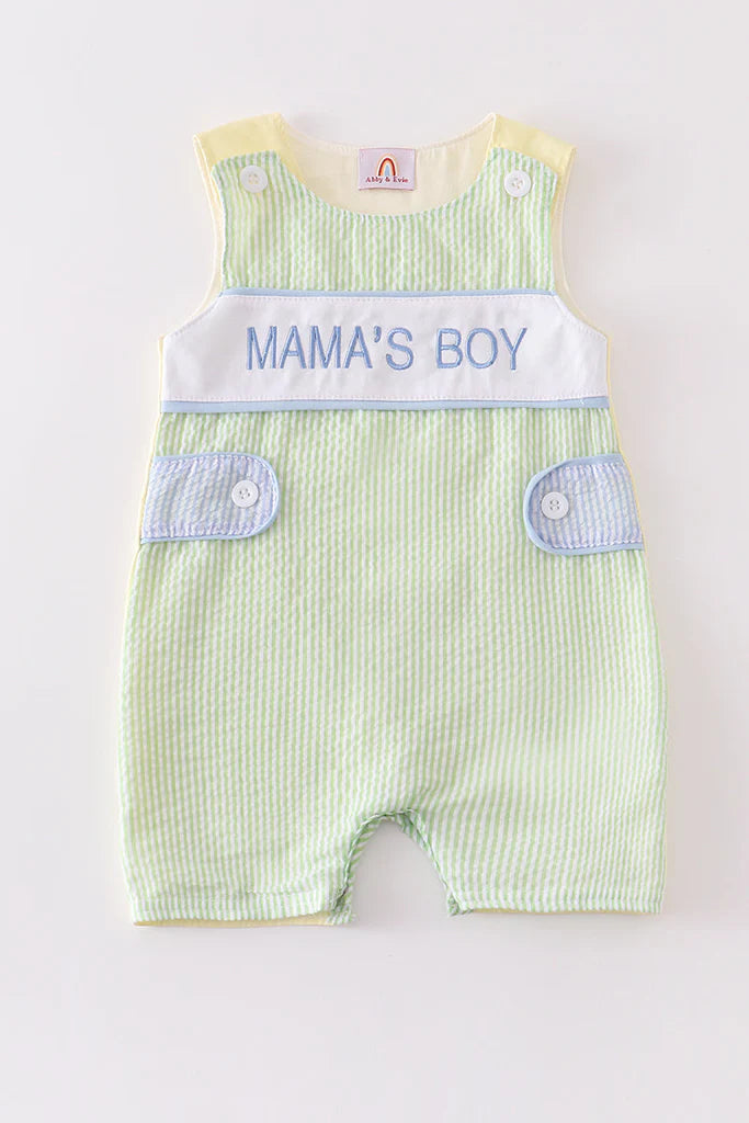 Mamas boy seersucker Jon Jon