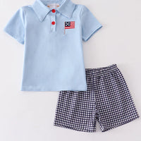 Boys patriotic flag set