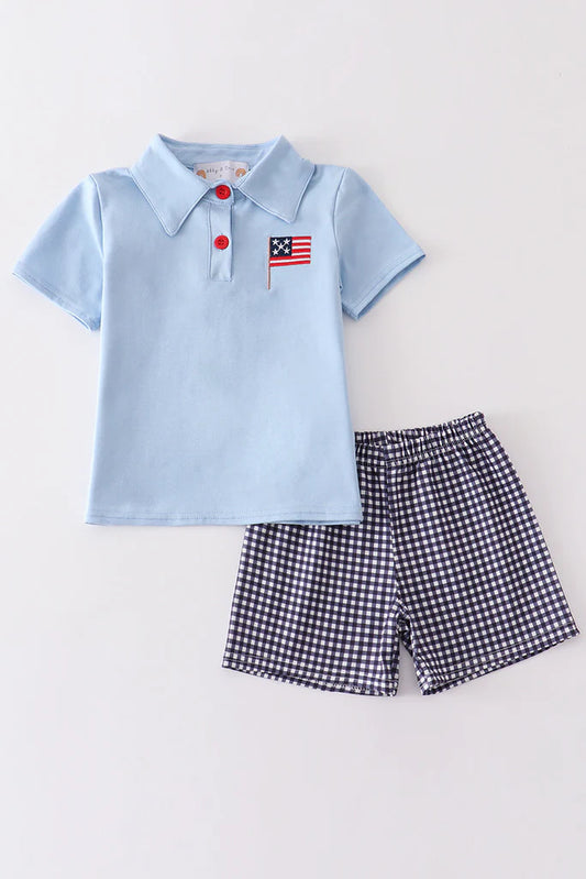 Boys patriotic flag set
