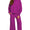 Plum Ribbed 2pc long sleeve set