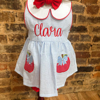 Apple of my eye- INCLUDES NAME EMBRODIERY