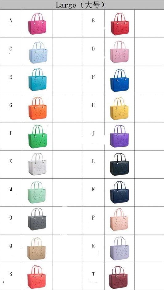 Extra large beach tote