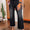 Black raw hem jeans