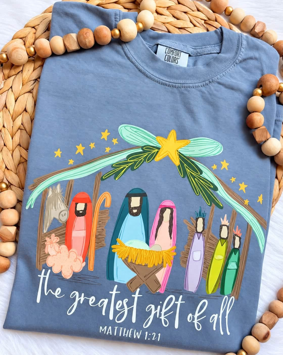 The greatest gift of all long sleeve comfort colors