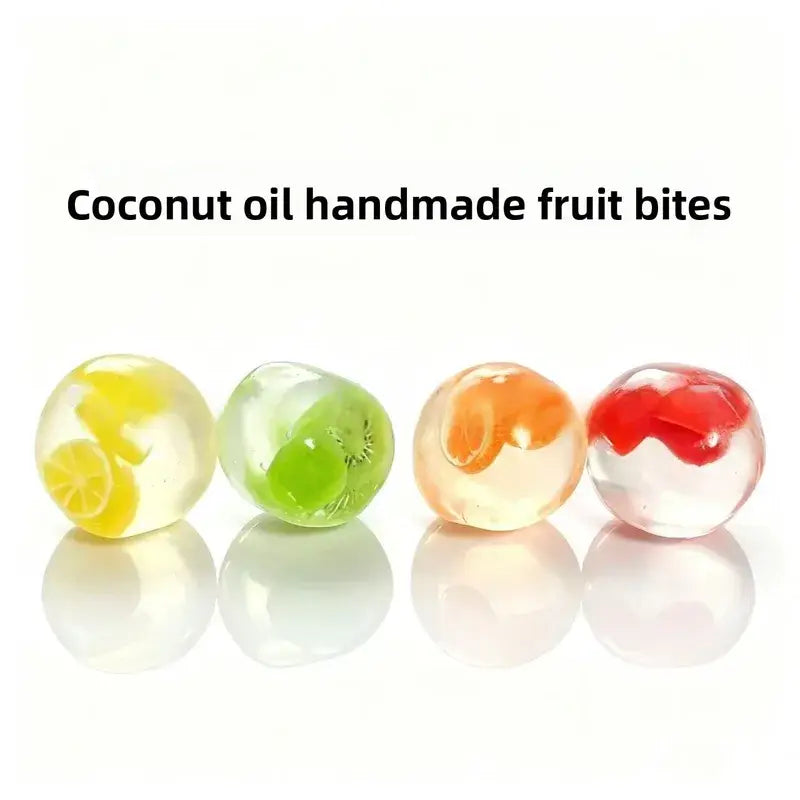 Vaseline Fruit Ball Squishy Toy – Coconut Oil Jelly Squeeze