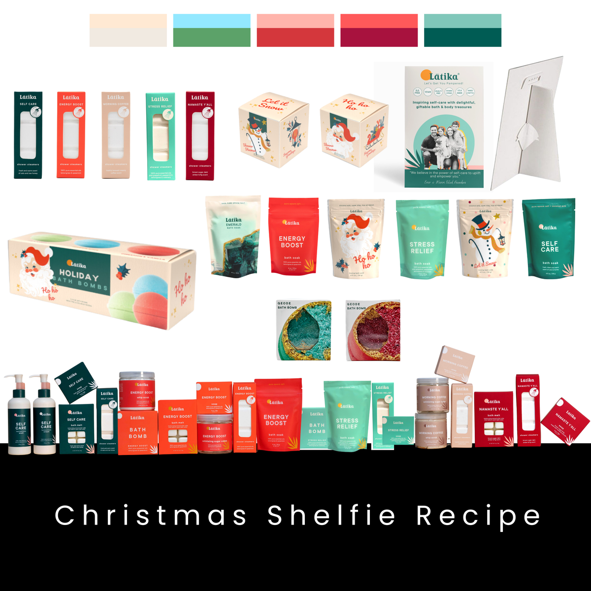 Christmas - Santa Bath Salt  – Peppermint Holiday Treat 🎅🏻