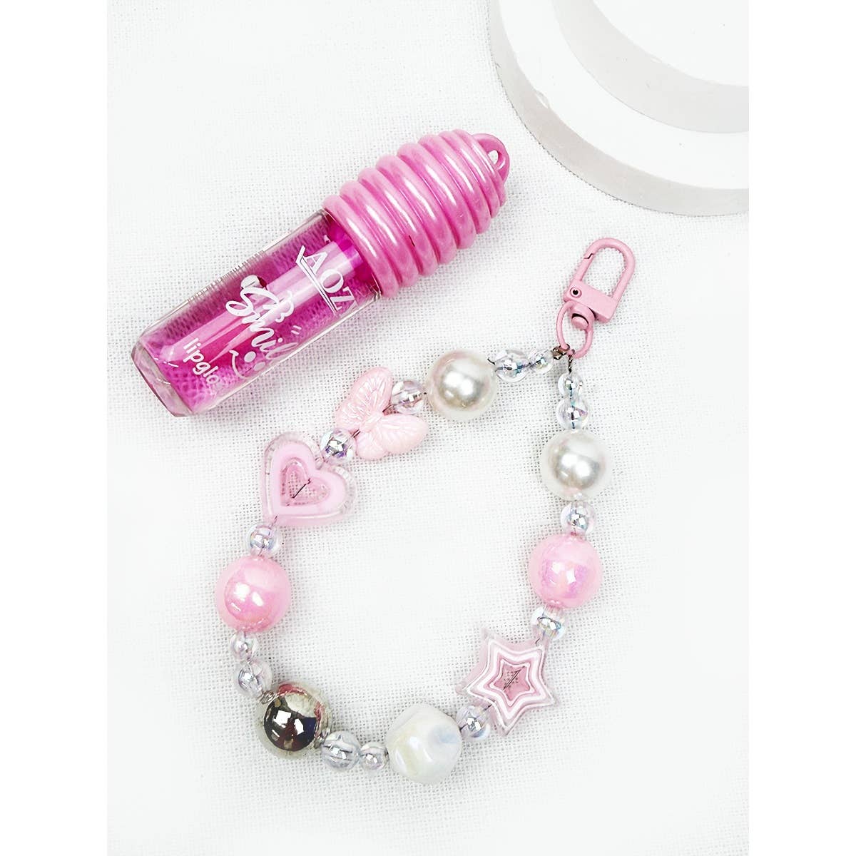 Adorable Honey Lip Gloss with Charms