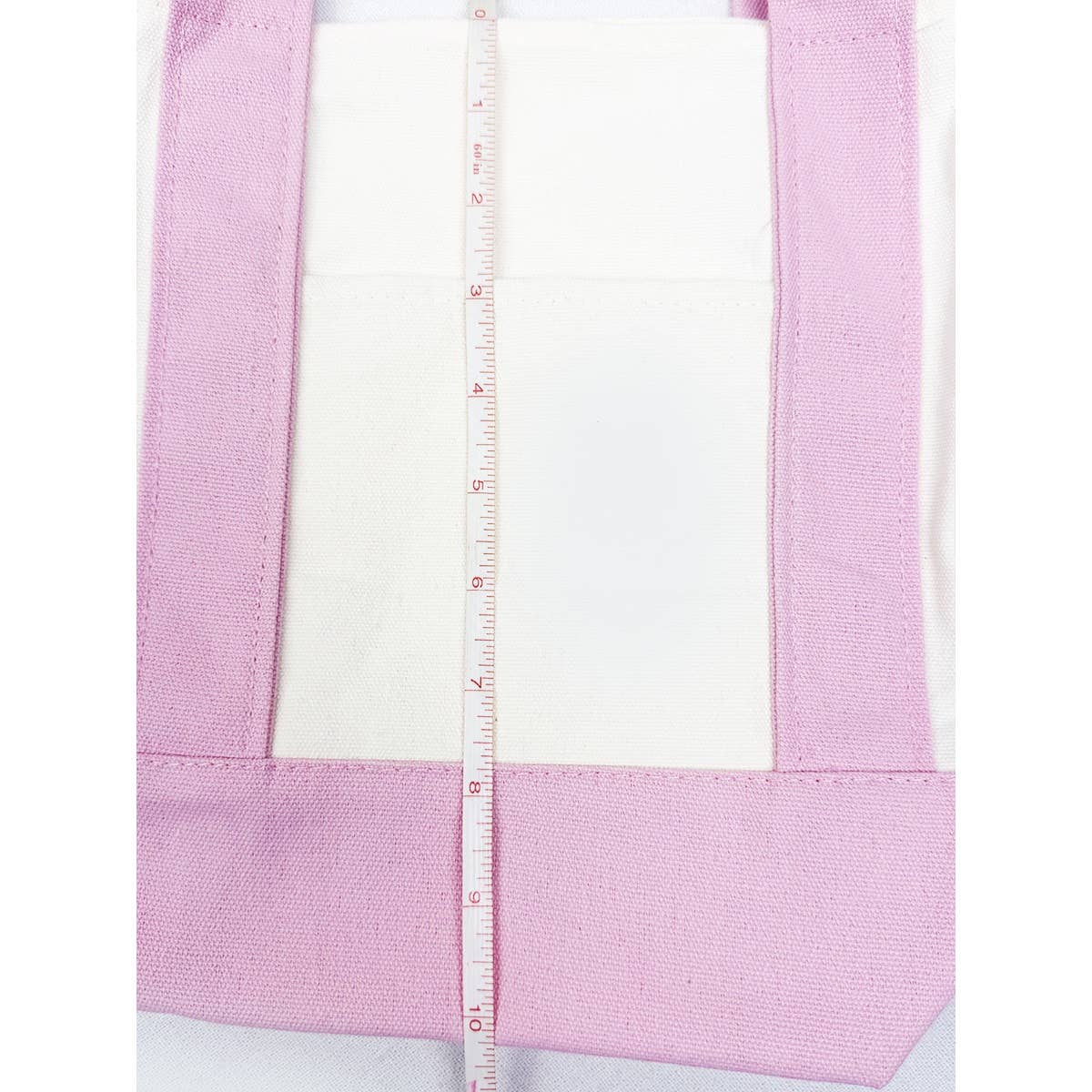Everyday Canvas Tote Bag with an External Pocket