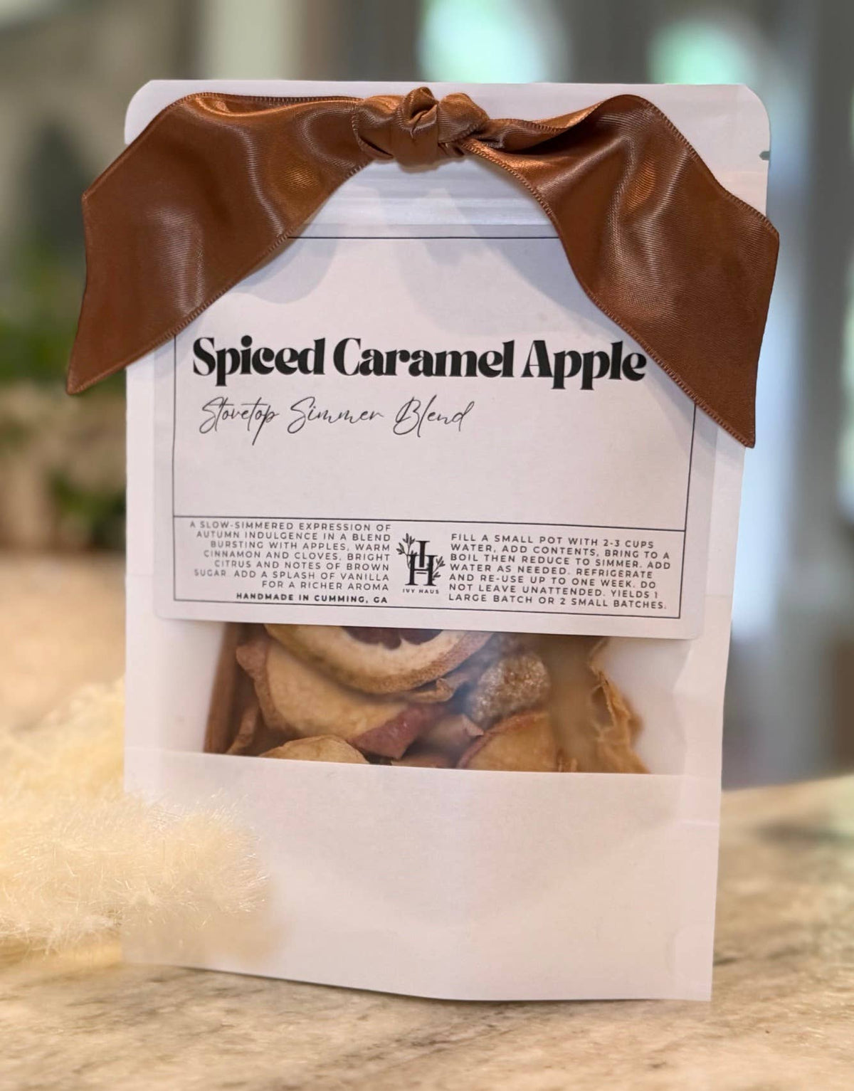 Spiced Caramel Apple Stovetop Simmer Blend Potpourri L